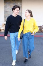 BAILEE MADISON and Blake Richardson Out Shopping in Studio City 03/19/2020