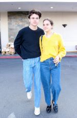BAILEE MADISON and Blake Richardson Out Shopping in Studio City 03/19/2020