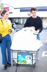 BAILEE MADISON and Blake Richardson Out Shopping in Studio City 03/19/2020