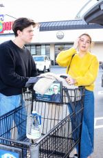 BAILEE MADISON and Blake Richardson Out Shopping in Studio City 03/19/2020