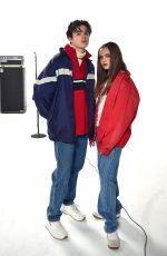 BAILEE MADISON Shooting a Music Video for Her Bboyfriends Blake Richardson Band New Hope Club 03/07/2020