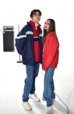 BAILEE MADISON Shooting a Music Video for Her Bboyfriends Blake Richardson Band New Hope Club 03/07/2020