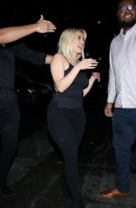 BEBE REXHA at Delilah Nightclub in West Hollywood 03/07/2020