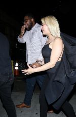 BEBE REXHA at Delilah Nightclub in West Hollywood 03/07/2020