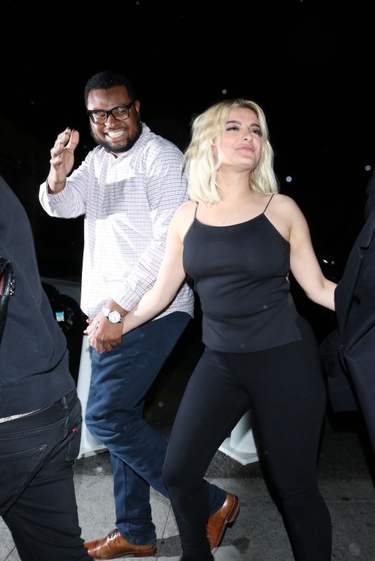 BEBE REXHA at Delilah Nightclub in West Hollywood 03/07/2020