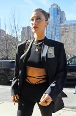 BELLA HADID Arrives at a Fashion Event in New York 03/05/2020
