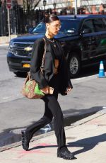 BELLA HADID Arrives at a Fashion Event in New York 03/05/2020