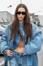 BELLA HADID Arrives at Balenciaga Fashion Show in Paris 03/01/2020