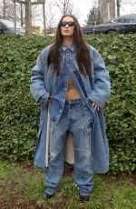 BELLA HADID at Balenciaga Show at Paris Fashion Week 03/01/2020
