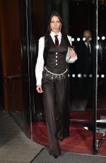 BELLA HADID Heading to Vivienne Westwood Party in Paris 02/29/2020