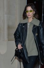 BELLA HADID Leaves Her Hotel in Paris 03/02/2020