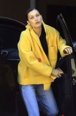 BELLA HADID Out Grab Food for Lunch in Los Angeles 03/27/2020