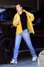 BELLA HADID Out Grab Food for Lunch in Los Angeles 03/27/2020