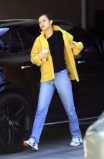 BELLA HADID Out Grab Food for Lunch in Los Angeles 03/27/2020