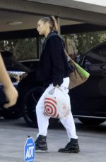 BELLA HADID Shopping at Target in Los Angeles 03/30/2020