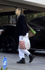 BELLA HADID Shopping at Target in Los Angeles 03/30/2020