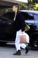 BELLA HADID Shopping at Target in Los Angeles 03/30/2020