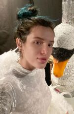 BELLA THORNE in Swan Costume - Instagram Photos 03/20/2020