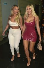 BETHAN KERSHAW, SOPHIE KASAEI and CHLOE FERRY Night Out in Newcastle 02/29/2020