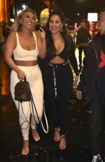 BETHAN KERSHAW, SOPHIE KASAEI and CHLOE FERRY Night Out in Newcastle 02/29/2020