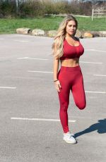 BIANCA GASCOIGNE Workout in Kent 03/27/2020