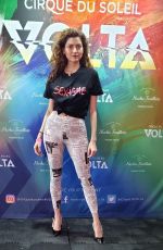 BLANCA BLANCO at Cirque du Soleil Volta at Dodger Stadium in Los Angeles 03/08/2020