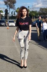 BLANCA BLANCO at Cirque du Soleil Volta at Dodger Stadium in Los Angeles 03/08/2020