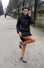 BLANCA BLANCO Out and About in Paris 03/07/2020