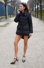 BLANCA BLANCO Out and About in Paris 03/07/2020