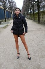 BLANCA BLANCO Out and About in Paris 03/07/2020