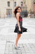BLANCA BLANCO Out at Paris Fashion Week 02/29/2020