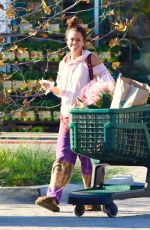 BROOKE BURKE Out Shopping in Malibu 03/23/2020