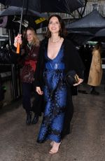 CAITRIONA BALFE Leaves Valentino Fashion Show in Paris 03/01/2020