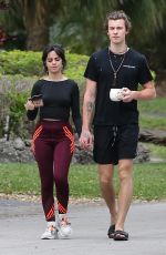 CAMILA CABELLO and Shawn Mendes Arrives Out in Miami 03/26/2020