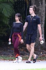 CAMILA CABELLO and Shawn Mendes Arrives Out in Miami 03/26/2020