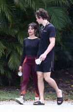CAMILA CABELLO and Shawn Mendes Arrives Out in Miami 03/26/2020