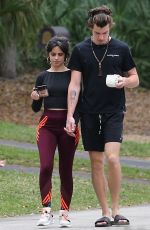 CAMILA CABELLO and Shawn Mendes Arrives Out in Miami 03/26/2020