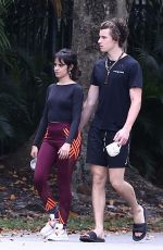 CAMILA CABELLO and Shawn Mendes Arrives Out in Miami 03/26/2020