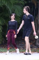 CAMILA CABELLO and Shawn Mendes Arrives Out in Miami 03/26/2020