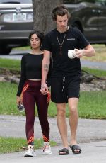 CAMILA CABELLO and Shawn Mendes Arrives Out in Miami 03/26/2020
