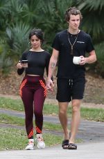 CAMILA CABELLO and Shawn Mendes Arrives Out in Miami 03/26/2020