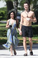 CAMILA CABELLO and Shawn Mendes Out Kissing in Miami 03/21/2020