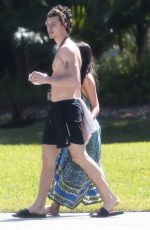 CAMILA CABELLO and Shawn Mendes Out Kissing in Miami 03/21/2020