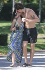 CAMILA CABELLO and Shawn Mendes Out Kissing in Miami 03/21/2020