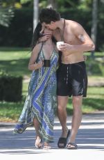 CAMILA CABELLO and Shawn Mendes Out Kissing in Miami 03/21/2020