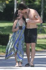 CAMILA CABELLO and Shawn Mendes Out Kissing in Miami 03/21/2020