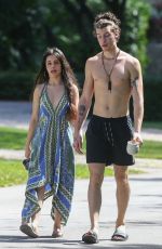 CAMILA CABELLO and Shawn Mendes Out Kissing in Miami 03/21/2020