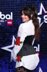 CAMILA CABELLO at Global Awards 2020 in London 03/05/2020