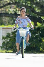CAMILA CABELLO Riding a Bike Out in Miami 03/30/2020