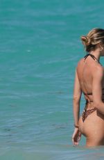 CANDICE SWANEPOEL in Bikini at a Beach in Miami 03/18/2020
